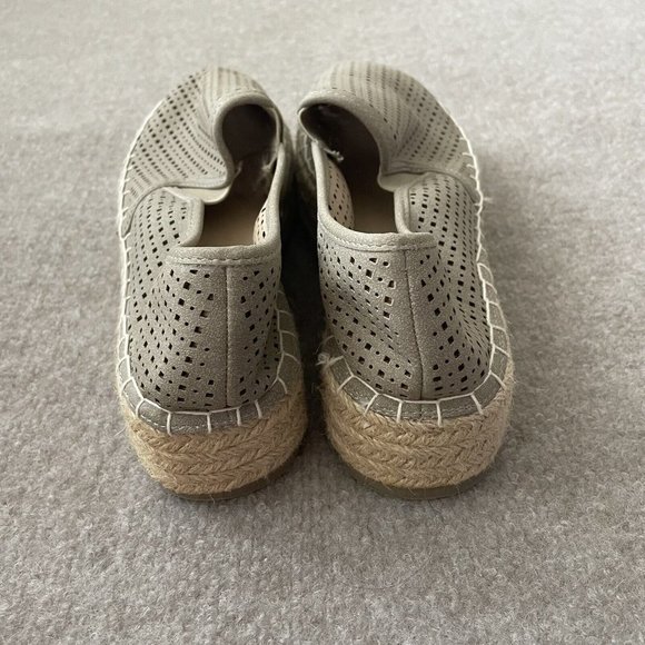 Altar'd State Sandals Womens 8 Beige Platform Espadrille Shoes Casual Summer - Picture 4 of 12